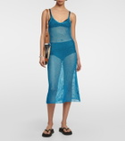 Dodo Bar Or Paul crochet midi dress