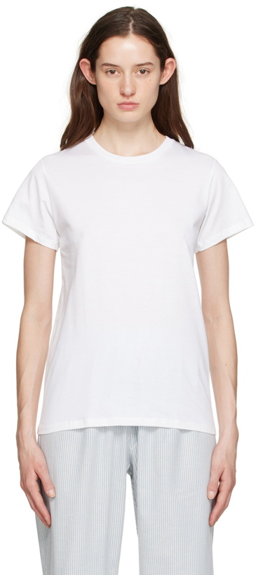 Photo: Baserange Off-White Crewneck T-Shirt