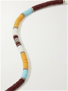 M.COHEN - Sterling Silver and Vinyl Beaded Necklace