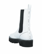 High Womens Ankle boots in White