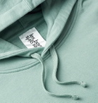 Les Girls Les Boys - Logo-Print Loopback Cotton-Jersey Hoodie - Green