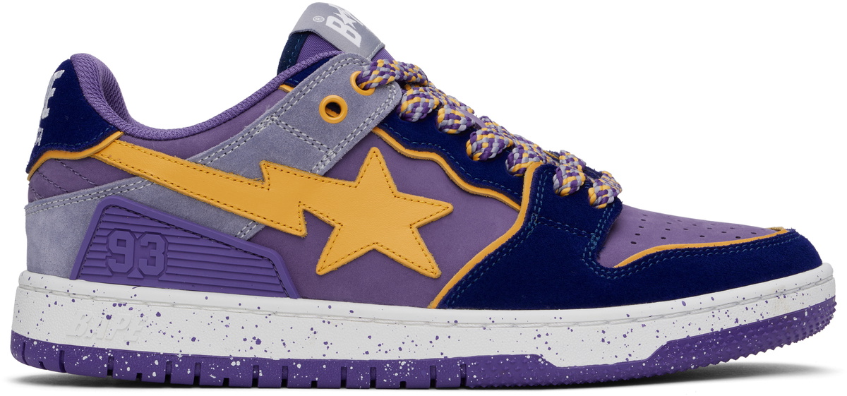 BAPE Purple BAPE SK8 STA #4 Sneakers A Bathing Ape