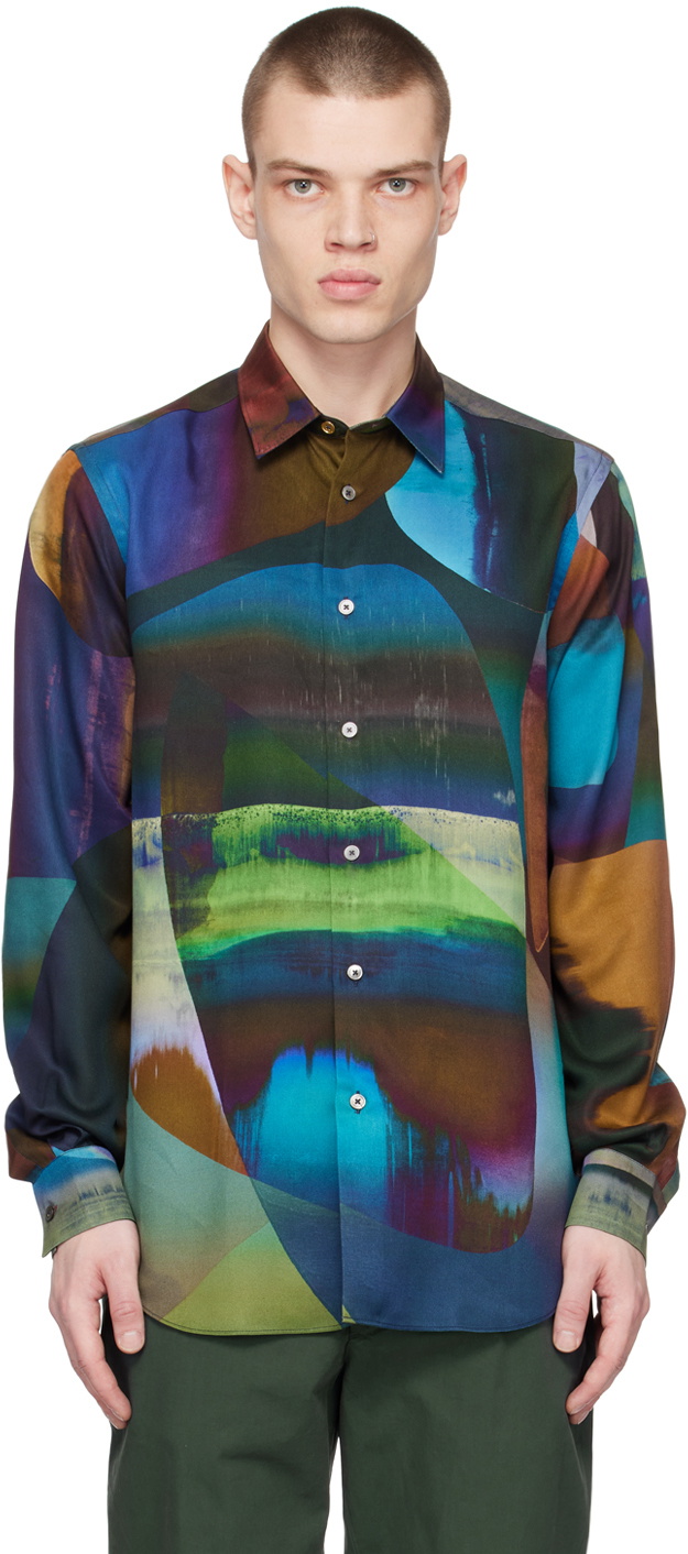 Paul Smith Abstract Textile プリントTシャツ XL Paul Smith Abstract Textile プリントTシャツ XL