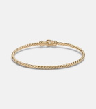 David Yurman Cablespira® Micro 18kt gold (750/1000) bracelet with diamonds