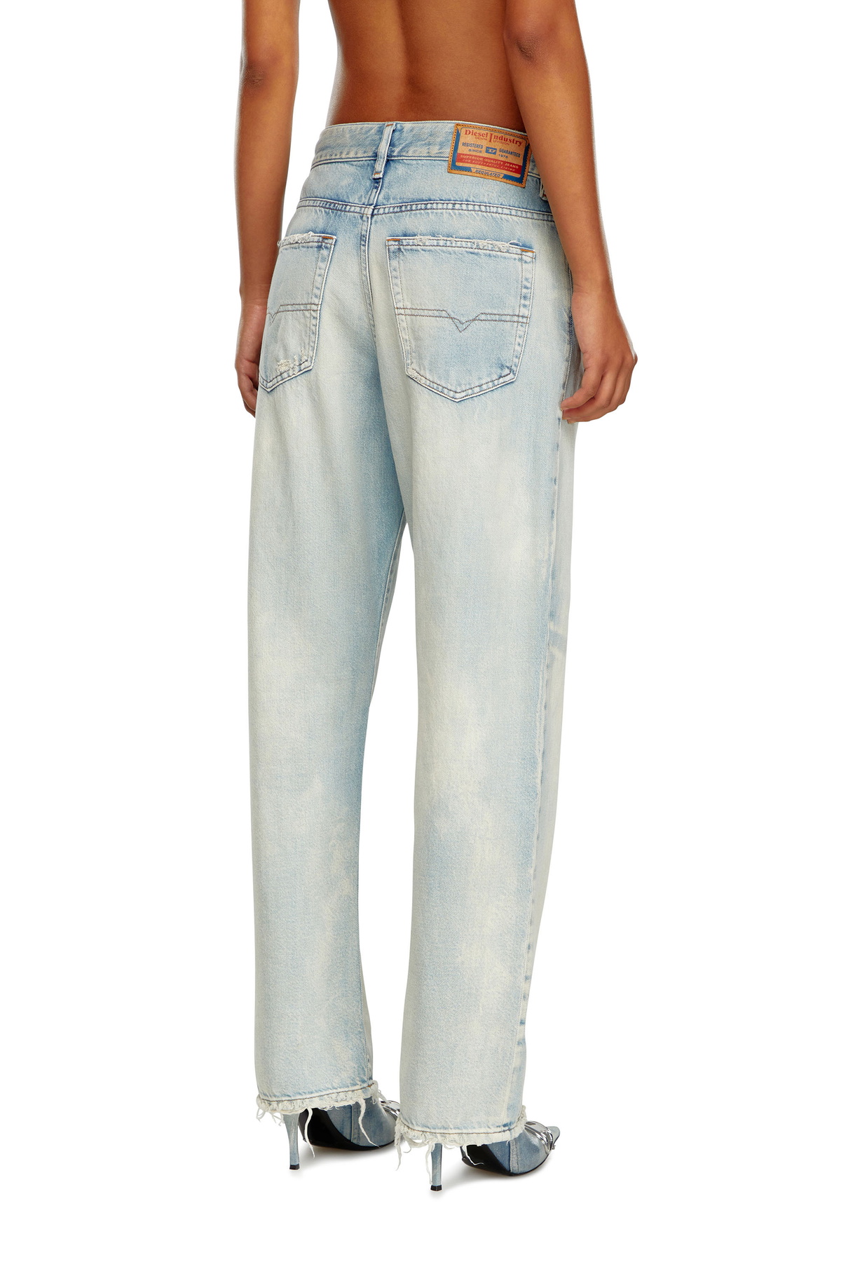 Diesel Regular Jeans - 1999 D-Reggy - Jeans Womens in Blue