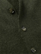 Aspesi - Brushed-Wool Cardigan - Green