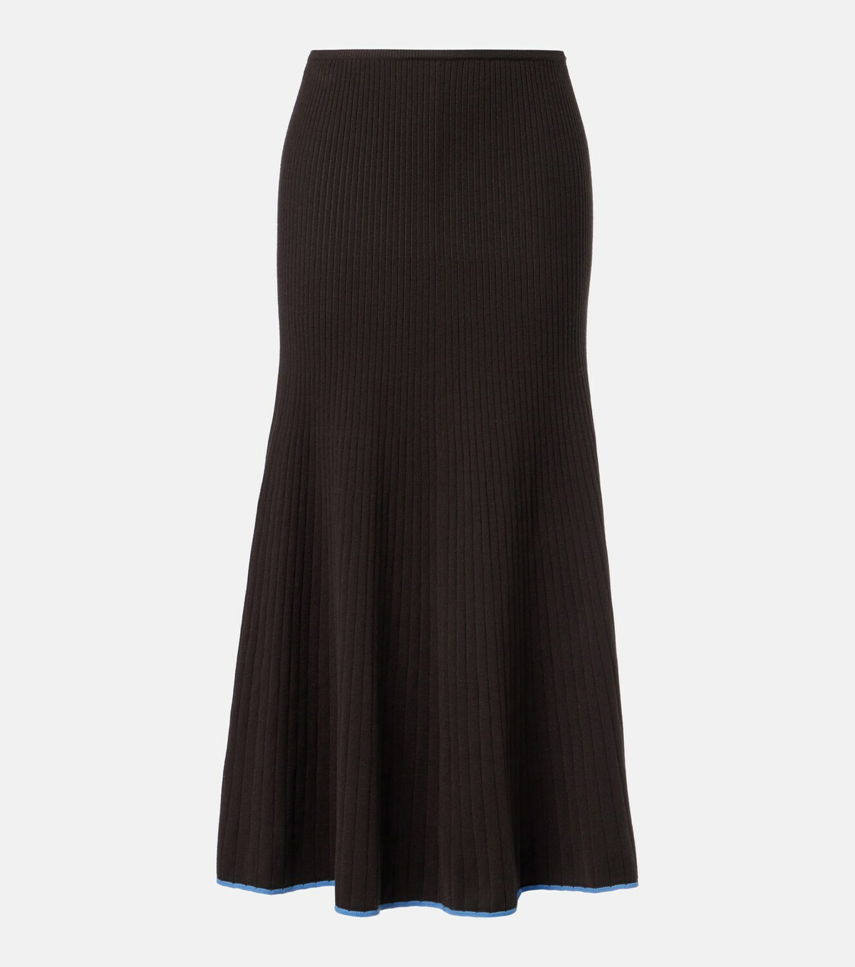 Proenza Schouler Carly ribbed-knit midi skirt