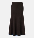 Proenza Schouler Carly ribbed-knit midi skirt
