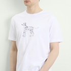 Dime Men's Dots T-Shirt in White