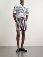 Kardo - Straight-Leg Cotton Drawstring Shorts - Multi