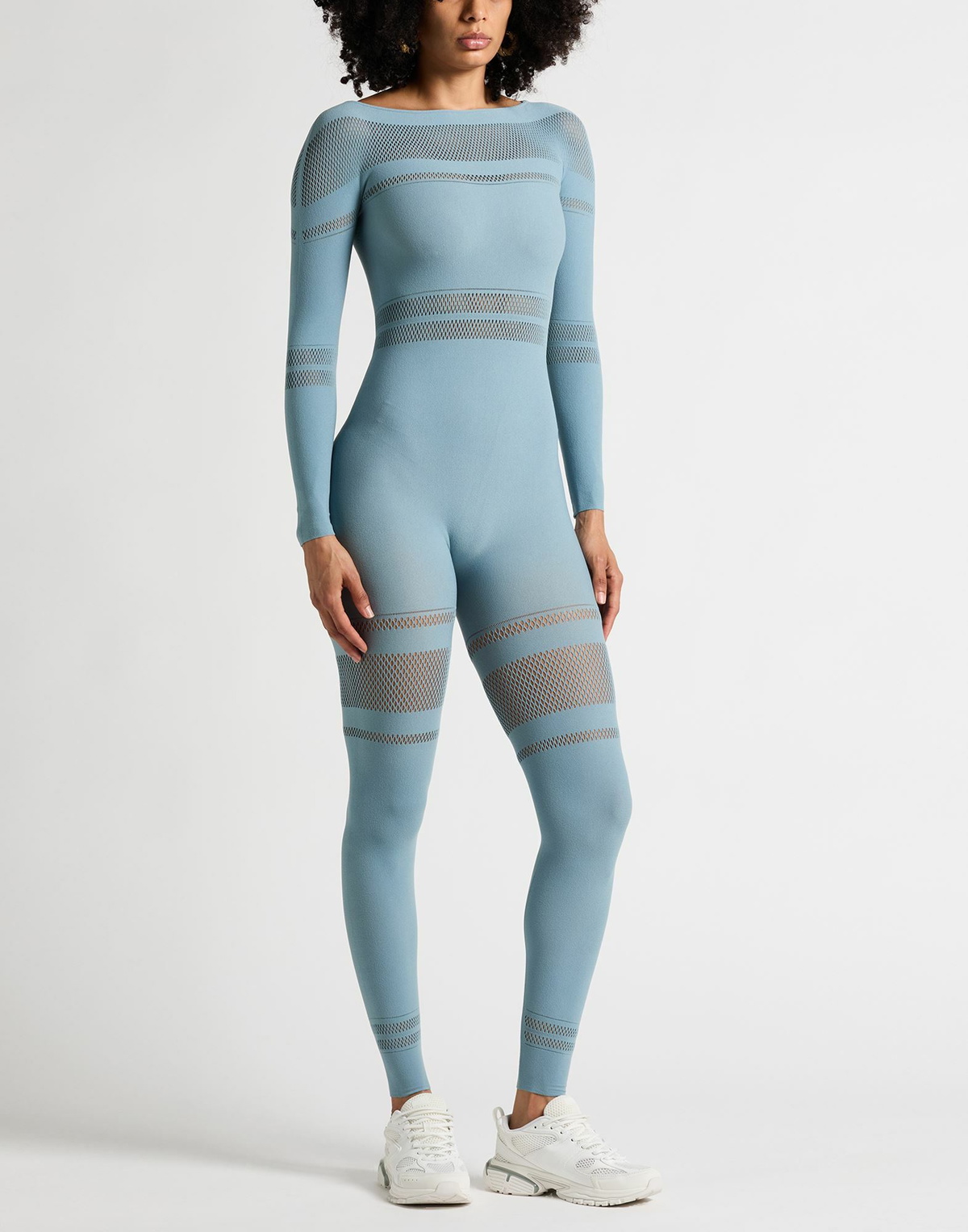 Wolford Womens Jumpsuit Pastel in Blue