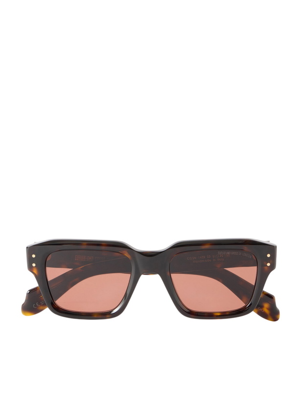 Photo: Cutler and Gross - 1432 Square-Frame Acetate Sunglasses