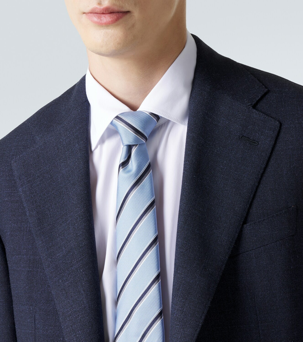 Eleventy Cotton-blend poplin shirt
