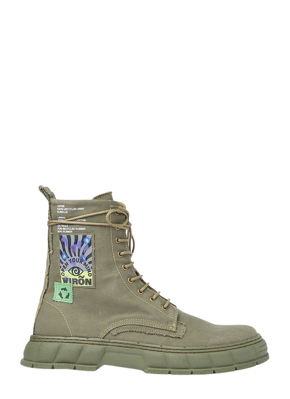 Photo: Virón 1992 Upcycled Canvas Boots