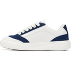 Casablanca White & Navy Del Mar Sneakers
