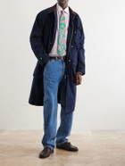 Drake's - Ripstop Cotton Jacket - Blue