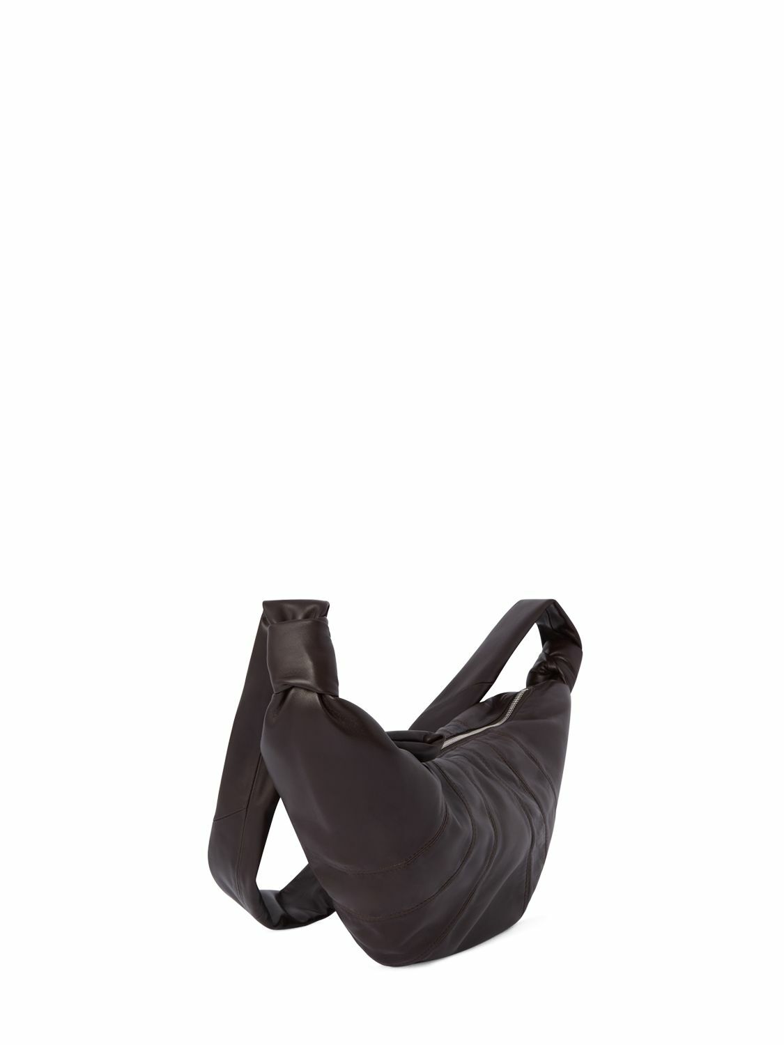 【LEMAIRE】Medium Soft Nappa Croissant Shoulder Bag Black LEMAIRE Medium Croissant Soft Nappa Shoulder Bag Lemaire