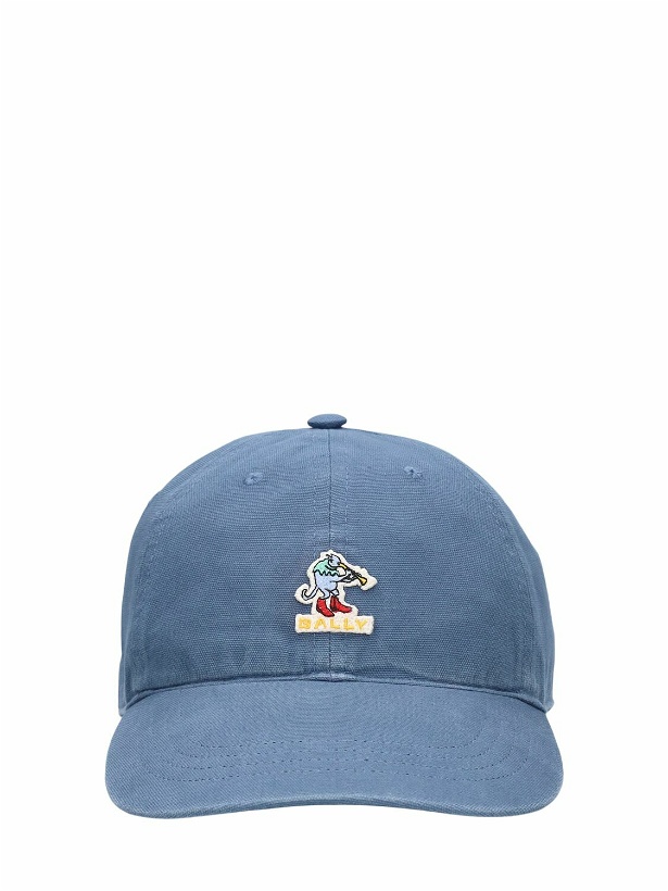 Photo: BALLY Cotton Logo Baseball Hat