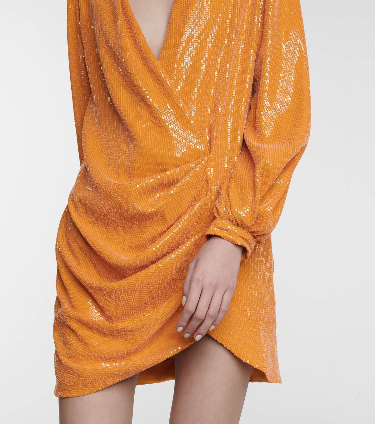 Halpern Sequined minidress