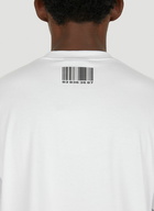 Barcode T-Shirt in White