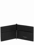 SAINT LAURENT - Monogram Leather Wallet W/ Bill Clip