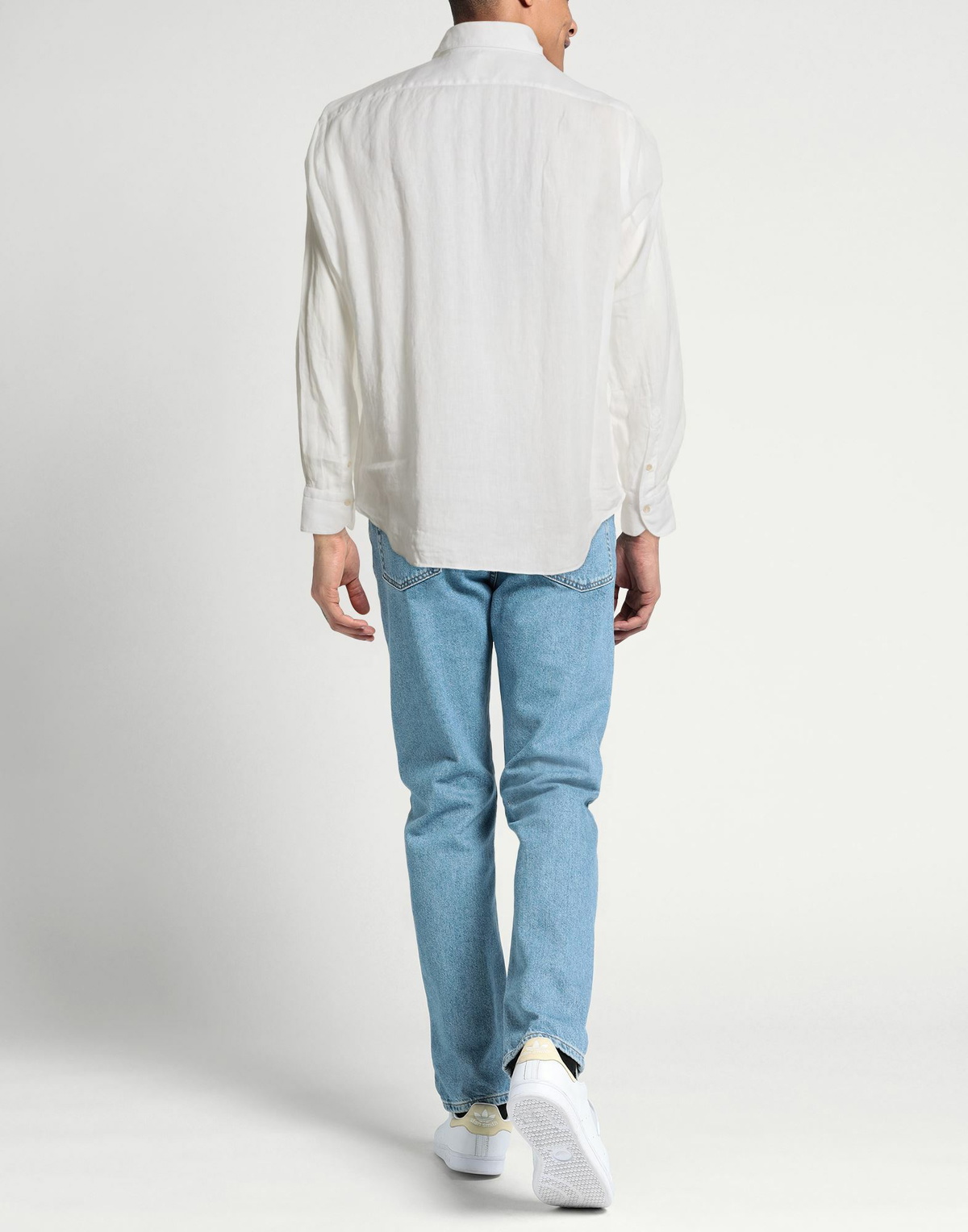 Finamore 1925 Mens Shirt in White
