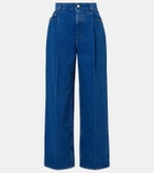 Marni High-rise wide-leg jeans