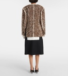Jacques Wei Sequined leather jacket