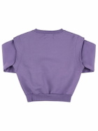 BOBO CHOSES Cherry Print Cotton Crewneck Sweatshirt