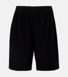 Khaite Poppy cotton shorts
