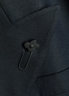 Lardini Double-breasted Cashmere and Wool-blend Blazer Navy
