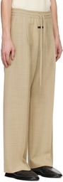 Fear of God Beige Wide-Leg Trousers