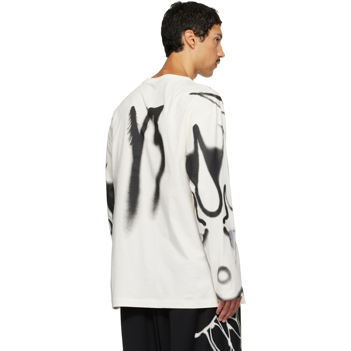 Y-3 Off-White Chito Edition Graphic Long Sleeve T-shirt
