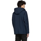 Stone Island Navy Hooded Jacket