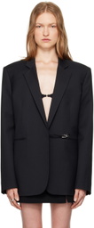 Nensi Dojaka Black Calvin Klein Edition Oversized Blazer