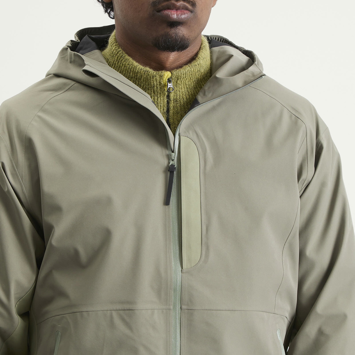 Hiking Patrol Men's Arc Lightweight Shell Jacket 2.0 in Pine Mist