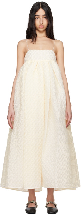 Photo: Cecilie Bahnsen White Beth Midi Dress