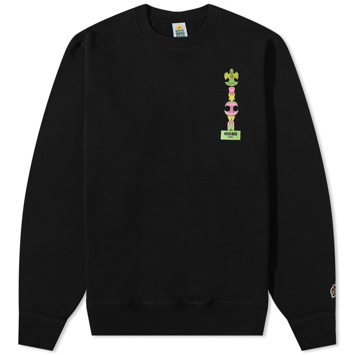 Hikerdelic x END. Belsky Crew Sweat in Black