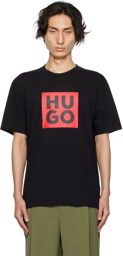 Hugo Black Printed T-Shirt