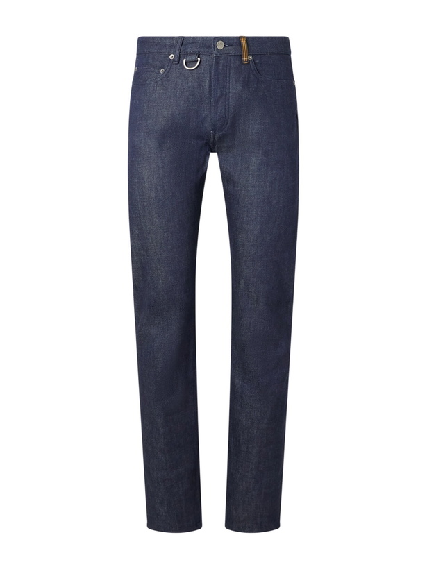 Photo: Barbour - A.P.C. Organic Straight-Leg Jeans - Blue