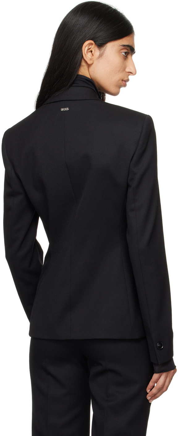 BOSS Black Slim-Fit Wool Twill Blazer