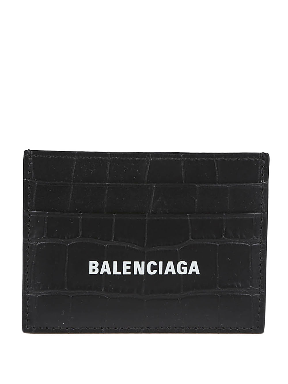 BALENCIAGA - Credit Card Holder With Logo Balenciaga