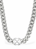 OFF-WHITE - Arrow Chain Brass Necklace