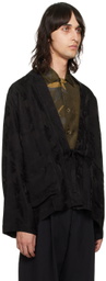UMA WANG Black Jester Jacket
