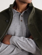Rubinacci - Cashmere Polo Shirt - Gray