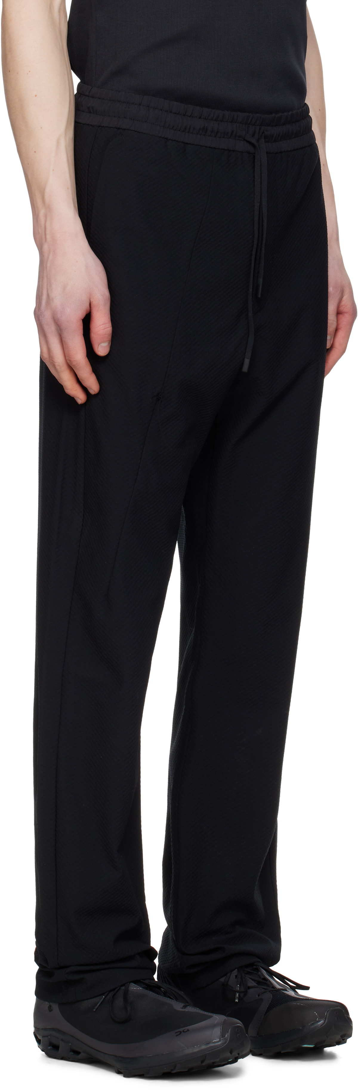 POST ARCHIVE FACTION (PAF) Black 8.0 Right Track Pants
