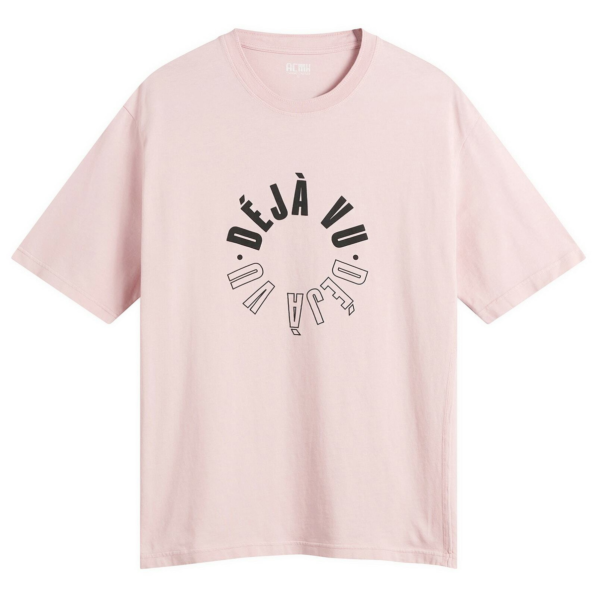 ACMH by Magic Castles Men's Deja Vu T-Shirt in Soft Pink