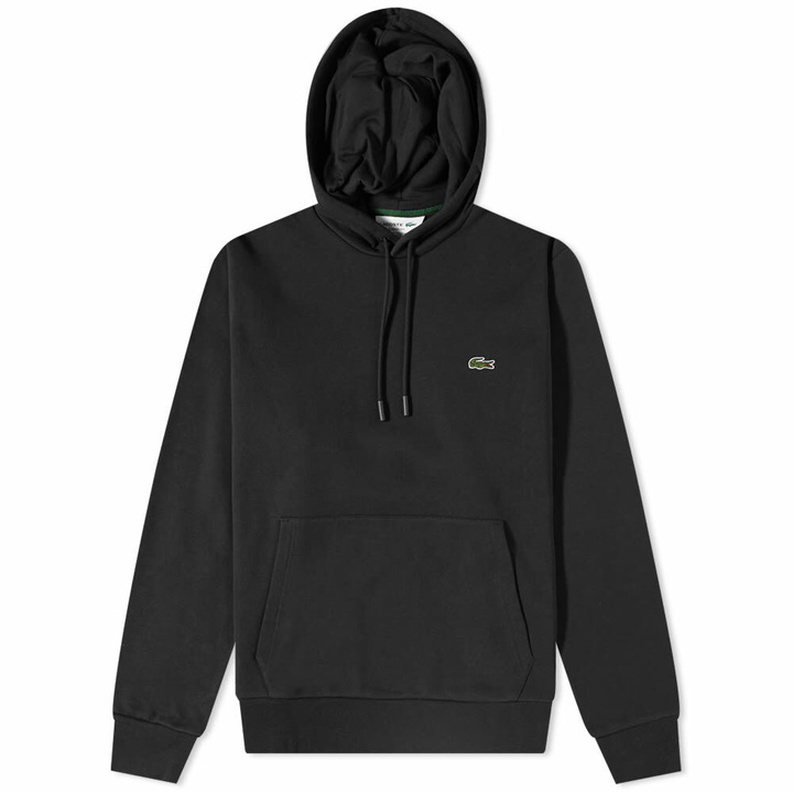 Photo: Lacoste Men's Classic Hoodie in Black