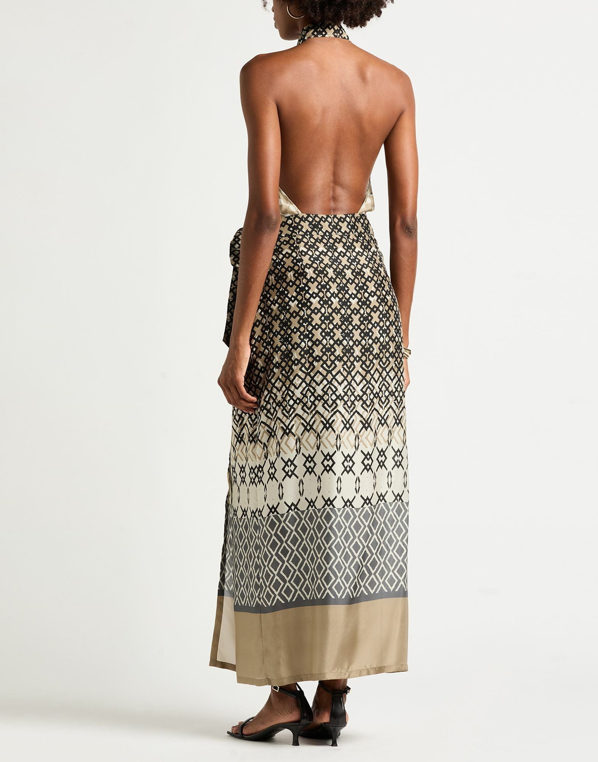 Brunello Cucinelli Womens Maxi dress in Beige