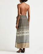 Brunello Cucinelli Womens Maxi dress in Beige